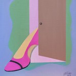 Magenta Opera Pump/Doorway